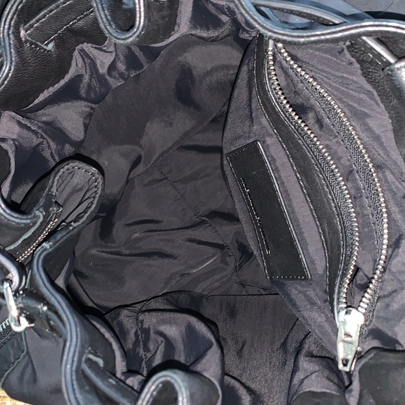 Alexander Wang Marti Lambskin Leather Trimmed & Nylon Backpack EUC - Picture 14 of 17